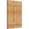 Ekena Millwork Joined Board-n-Batten Shutters, Rough Sawn Western Red Cedar, 26 7/8W x 35H, PR RBJ06S26X035RWR - alternate 4